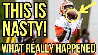 KC Concepcion MAKING PLAYS At Cleveland Browns OTAs Minicamp Practice