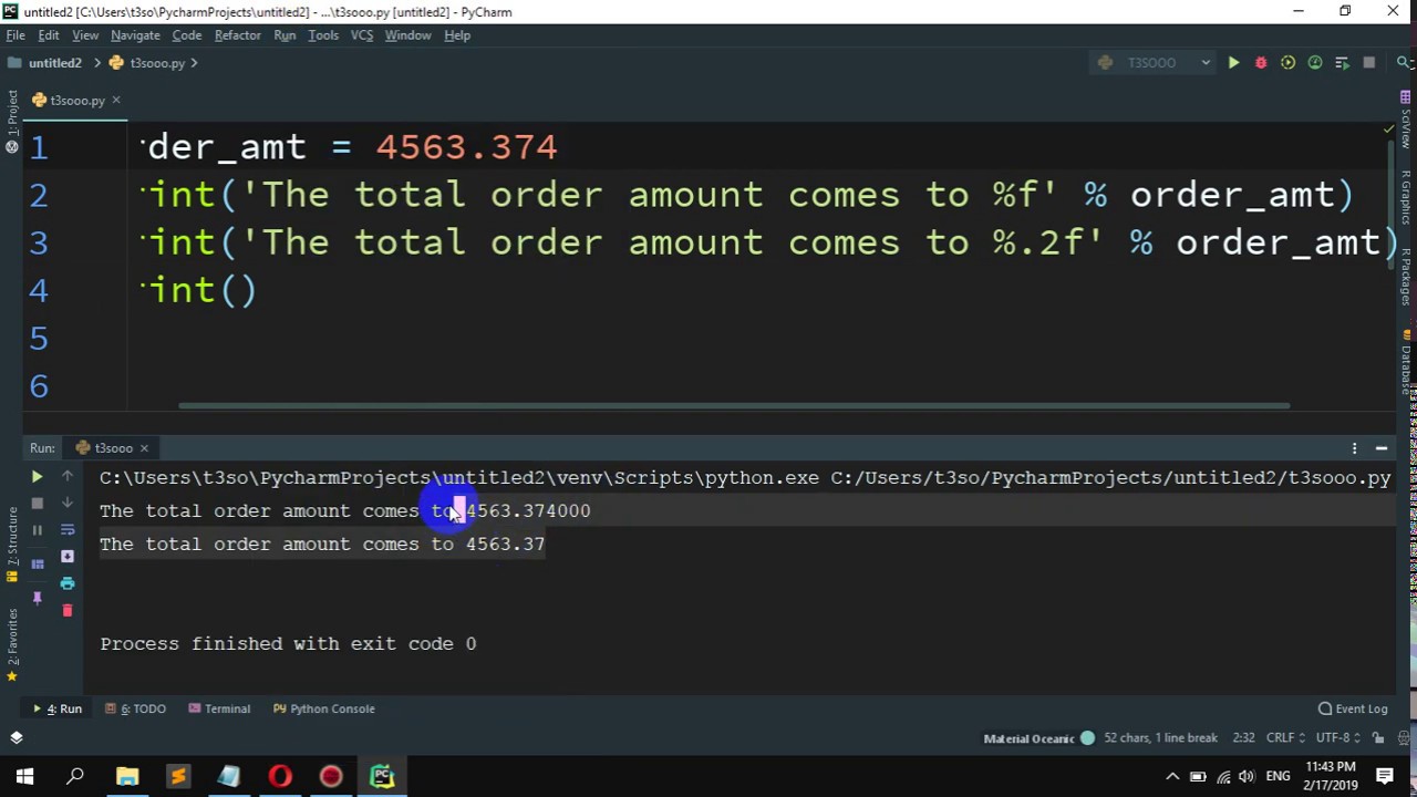 Python Cast Float To Decimal