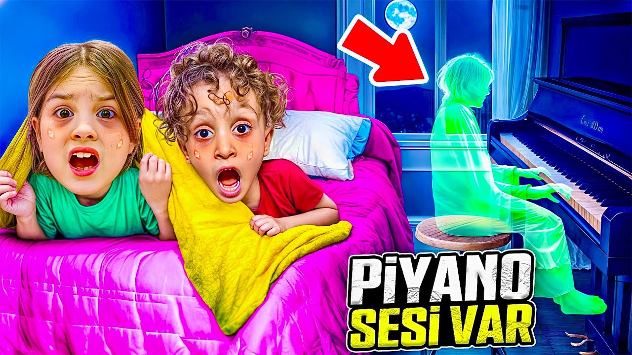 KUZEY ELİF EVDE HAYALİ BİRİ VAR !! GECE PİYANO ÇALIYOR !! PİYANO SESLERİ TAKİP ETTİK !!