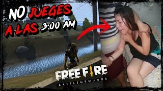 CUANDO VEAS ESTE VIDEO DEJARAS DE JUGAR FREE FIRE A LAS 3:00 AM▻EL NUEVO  BUG Cinematográfico PARODIA - YouTube