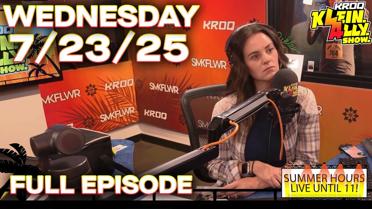 Klein. Ally. Show. on KROQ | Wednesday, July 23, 2025 - YouTube