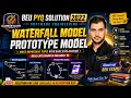 BEU PYQ SOLUTION 2023 Software Engineering Waterfall Model and Prototype #pyq#beu #viral #education 