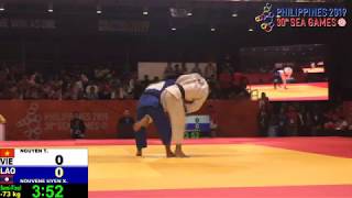 SF | Judo | M | -73kg | Nguyen Tan Cong(VIE) vs Nouvene Uen Xaisengxeun(LAO) | 2019 Sea Games