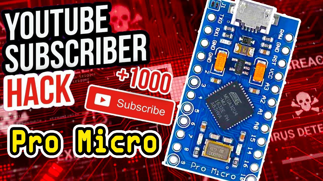Arduino Pro Micro Automatically Subscribed My Youtube Channel - YouTube