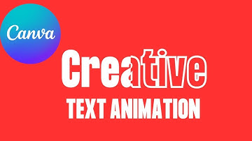 Create Filling TEXT ANIMATION In Canva