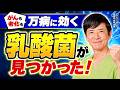 【乳酸菌】がんや老化にも効果あり!? “万病に効く乳酸菌”が見つかった！（腸活・腸内環境・オイナイン・プロバイオティクス・ロイテリ菌・ナグモクリニック・予防医療）