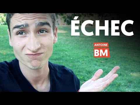 J'ai tout raté.