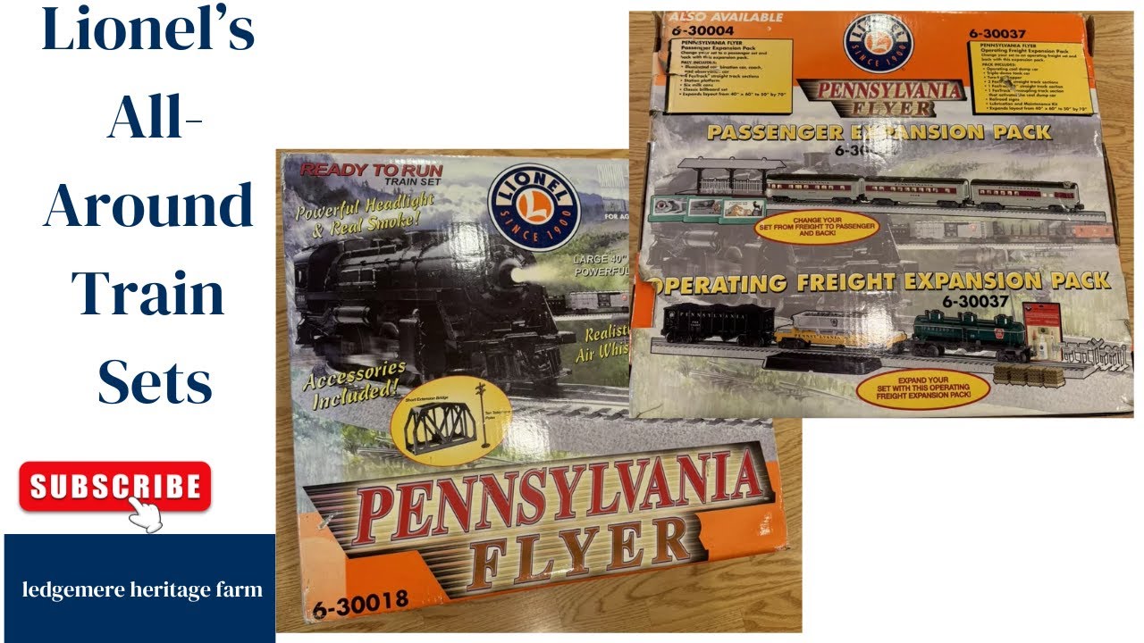 Lionel's Pennsy Flyer: The Best O-Scale Train Set for Beginners