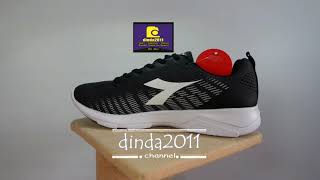 DIADORA ORIGINAL X RUN 3 BLACK WHITE RUNNING SHOES BNIB DIA173414406
