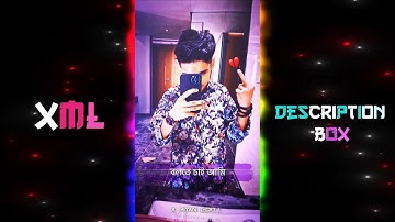 New BNAGLA Sad Song XML 😊💔 Alight Motion New Trend Xml 💖✨ X RIYAN EDITZ #crazy_editor_bd