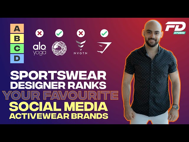 Sportswear Designer Ranks Your Favorite Social Media Activewear Brands 