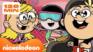 Les petites sœurs de Bienvenue chez les Loud | 2 HEURES de moments les plus drôles ! 🤣 | Nickelodeon