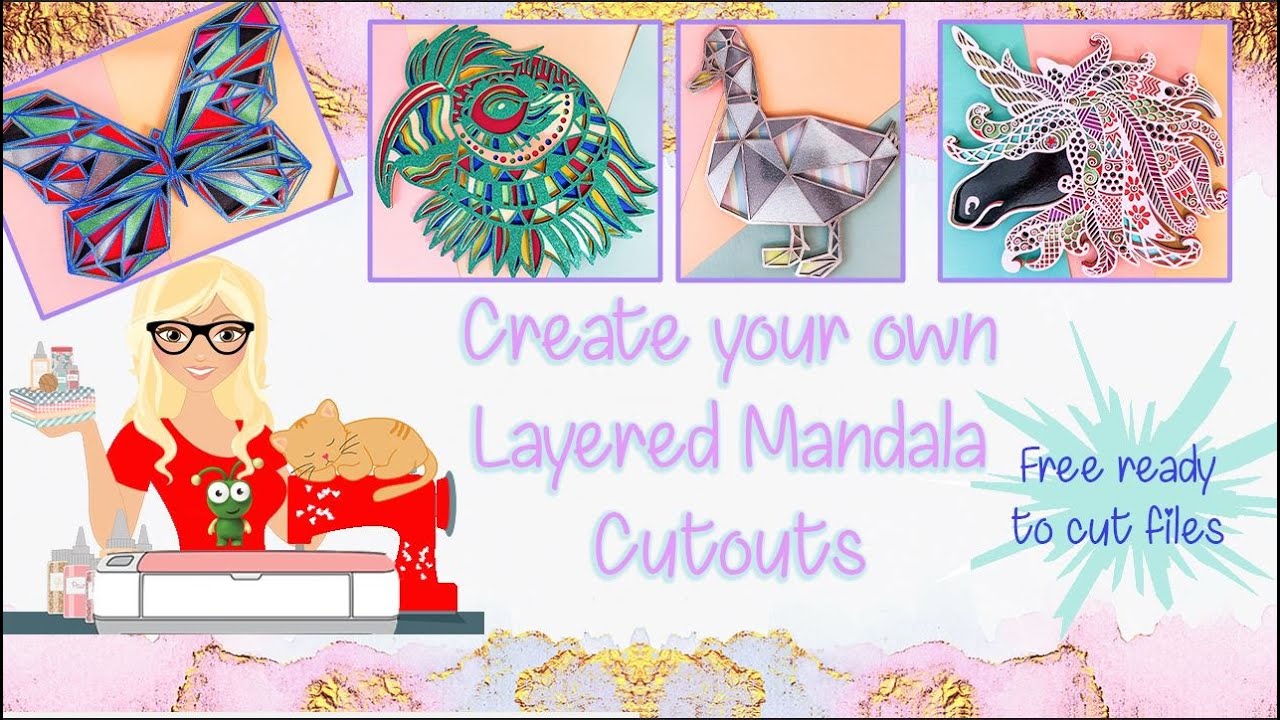 Download How To Create Layered Mandalas Youtube PSD Mockup Templates