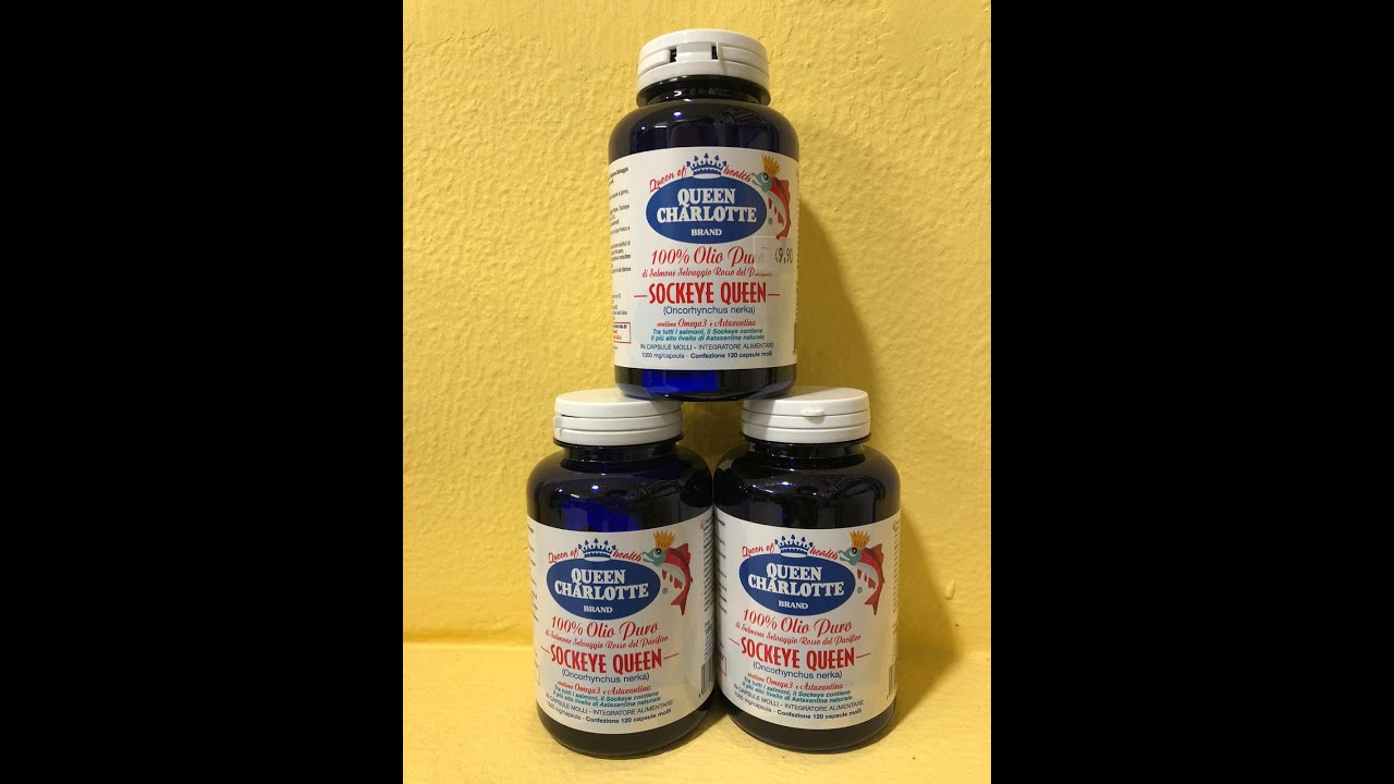 SOCKEYE QUEEN - QUEEN CHARLOTTE - 120 capsule molli – Farmacia Molina
