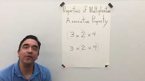 Property of Multiplication: Associative Property / My Growing Brain