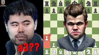 Thánh Lầy Hikaru Nakamura Cả Gan Dùng Khai Cuộc Bựa + Thí  Hậu Troll Cựu Vua Cờ Magnus Carlsen...