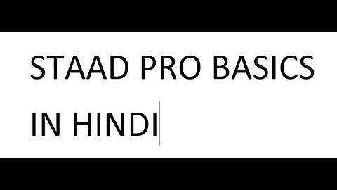 how to change units in staad pro v8i