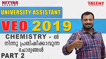 Expected Questions for VEO / University Assistant Kerala PSC Chemistry - ACID AND BASES - PART 2