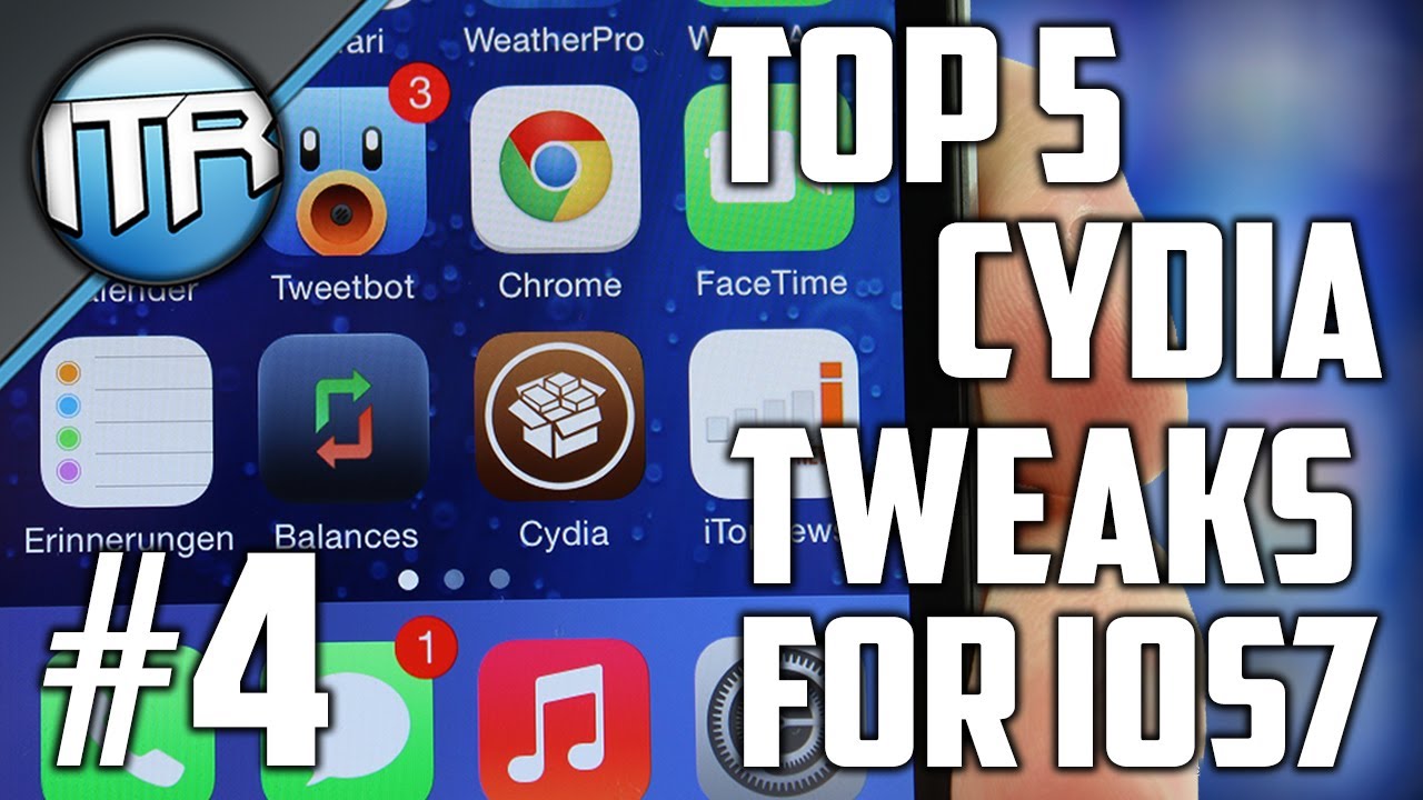 TOP 5 iOS7 Cydia Tweaks/Apps (+ 64bit-fähig) #4 [HD] - Deutsch/German ...
