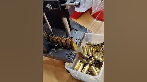 Dillon Case feeder + decapping brass primers reloading