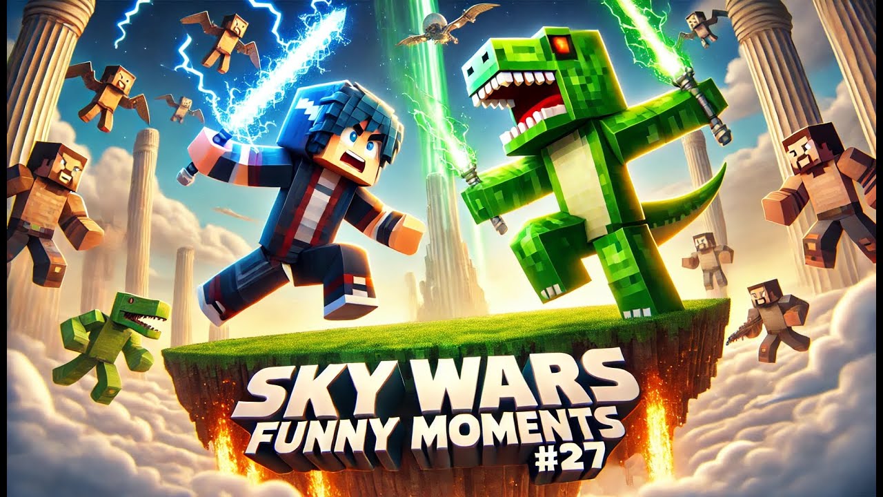 Hive skywars funny moments #27 - Minecraft Gameplay - YouTube