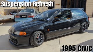 RHD EG Civic Hatchback - New Suspension Parts! Maxpeedingrods Haul - Cut Rear Fenders!?