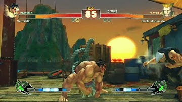 GeoM MoDInside (Guile) vs Vermilli0n - Mike Ross - (E. Honda) 05