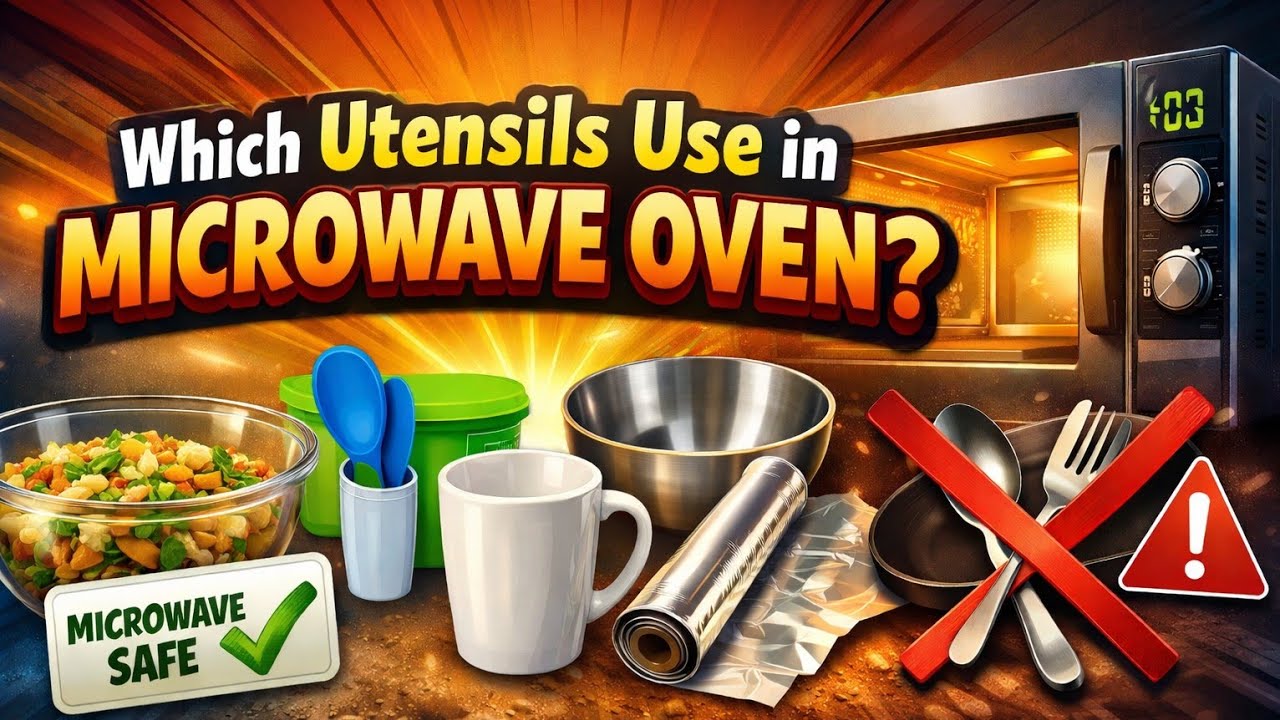 Which Utensils Use in Microwave oven| Microwave Oven Me Kaun Se Bartan Use Kare|Avoid These Mistakes