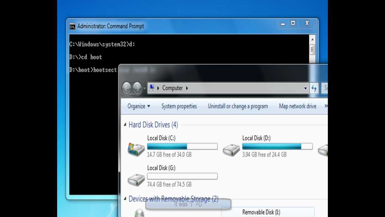 How to make bootable windows 7 / Vista USB YouTube