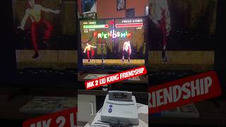 MK 2 Liu Kang friendship #retrogamer #mortalkombat #mortalkombat2 #supernintendo #nintendo #games