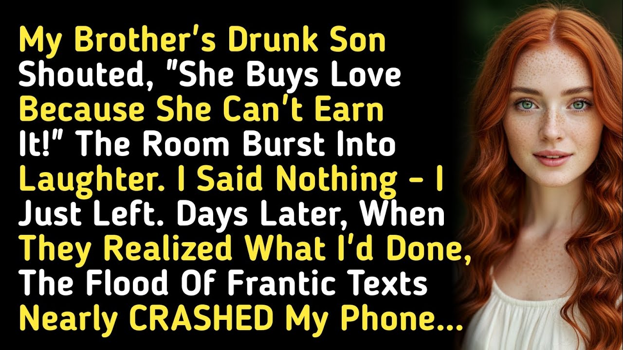 My Brother's Drunk Son Shouted, 