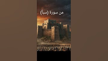 من سورة (سبأ) القارئ/أبوعبدالله #القرآن_الكريم #اسلاميات