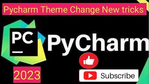 How To Change the Pycharm Theme |Full Guide