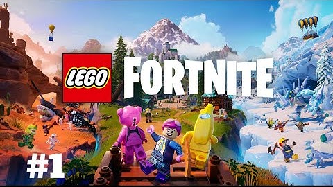 Lego Fortnite Part 1 - Walkthrough Fortnite  Gameplay
