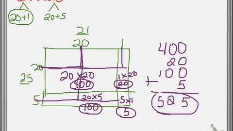 3.3 area model + partial products