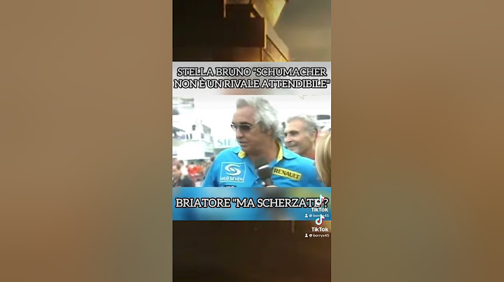 Stella Bruno* | "Schumacher non è un rivale attendibile".😅 #f1 #briatore #ferrari #schumacher