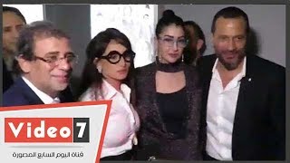 عمرو سعد وغادة عبد الرازق وزينة وخالد يوسف والصاوى يحتفلون بعرض فيلم كارما