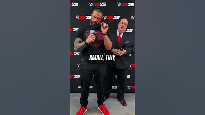 “Who’s above me?? 🤨” - Roman Reigns