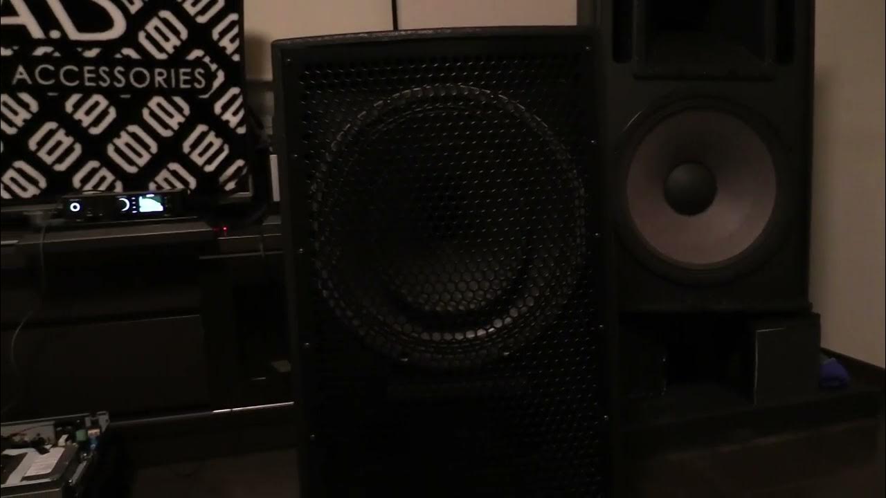 直熱大型管A級動作シングルドライブケンリックサウンドプチチューン300B + 845管球アンプにてPAスピーカー対決 ④右側マールサウンド