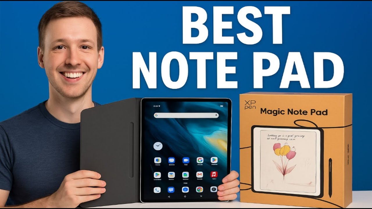 This Smart Amazon Notebook Sends Your Notes to Phone! XPPen Magic ...