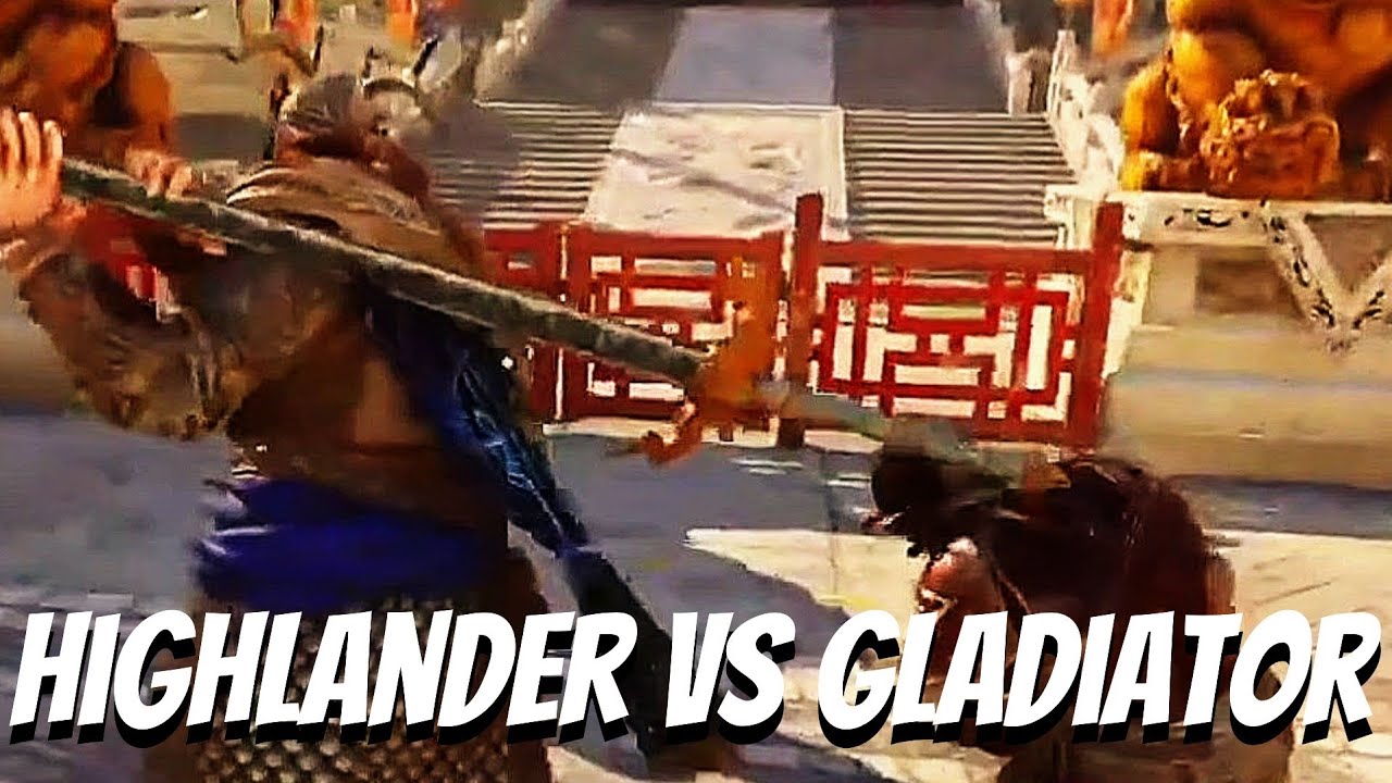 Rep 80 highlander MAKES MISTAKES (GONE DODGEABLE) | For honor