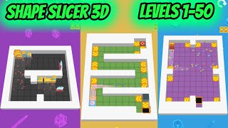 Shape Slicer 3D Level 1-50 Gameplay Walkthrough | (IOS - Android) screenshot 5
