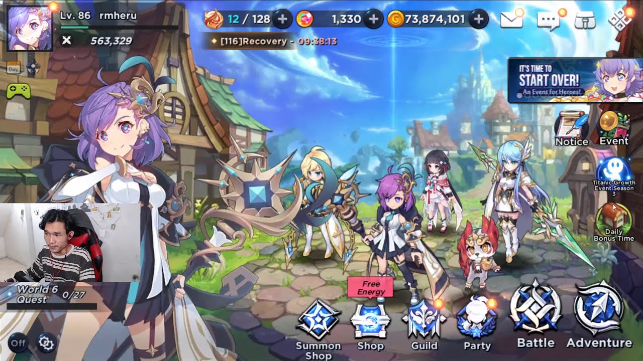 Bantu Dual Raid Yok, Tpi Ane Beban | Grand Chase Indonesia Live Stream