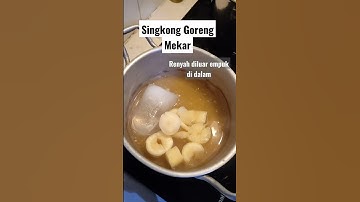 Thumbnail of Singkong Goreng Mekar, renyah di luar, empuk di dalam, gurih nagih woouw #singkonggoreng #singkong