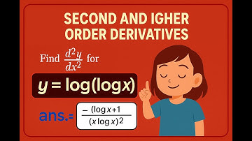 Differentiation | Derivative of y = log(log x) | Chain Rule + Nested Log Explained | Class 12 Maths