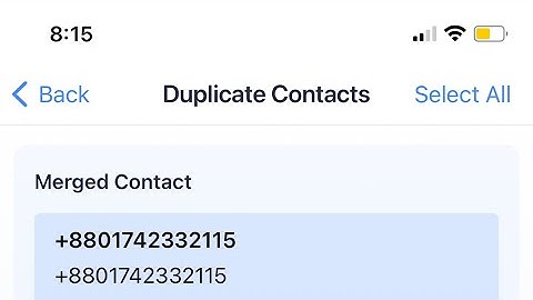 how to delete duplicate contacts on iphone 11 | 11 pro max