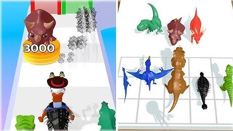 Monster Catch Run Like Merge Master Dinosaur Fusion - Like Blue Monster Max Level Android Gameplay