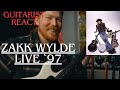 Capture de la vidéo Guitarist Reacts To | Zakk Wylde | Pride & Glory | Horse Called War | Live 1997 [4K]