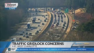 Traffic gridlock concerns around Charlotte