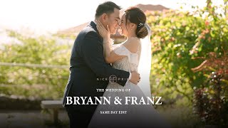 Bryann and Franz | On Site Wedding Film by Nice Print Photography